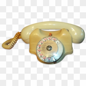 Small White Bakelite Rotary Telephone"  Src="https - Corded Phone, HD Png Download - rotary phone png